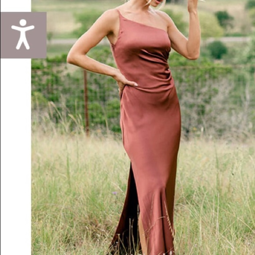 Revelry Jade Cinnamon Rose Dress